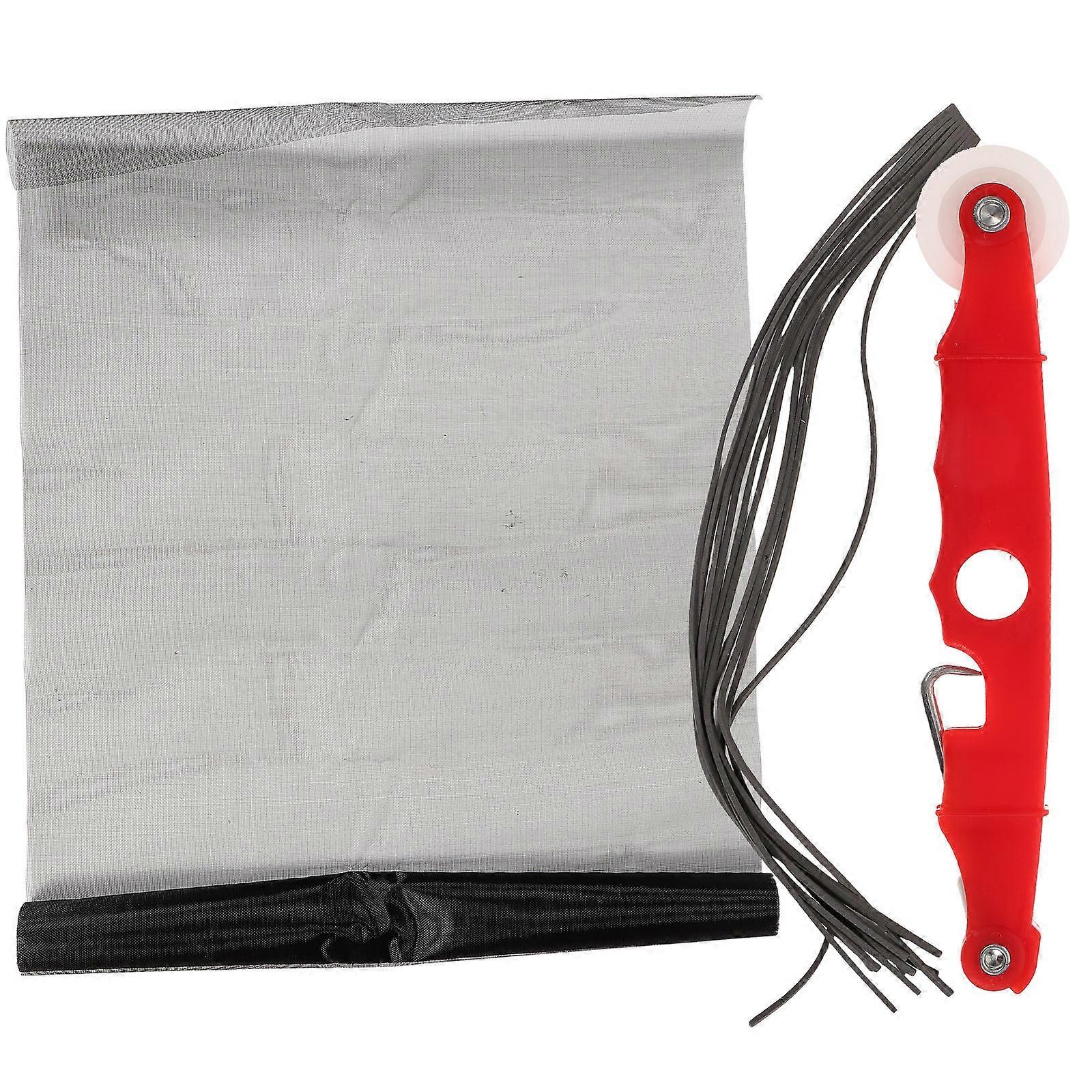 Household Window Screen Replacement Patio Screen Mesh Plastic Mesh Screen 1Set