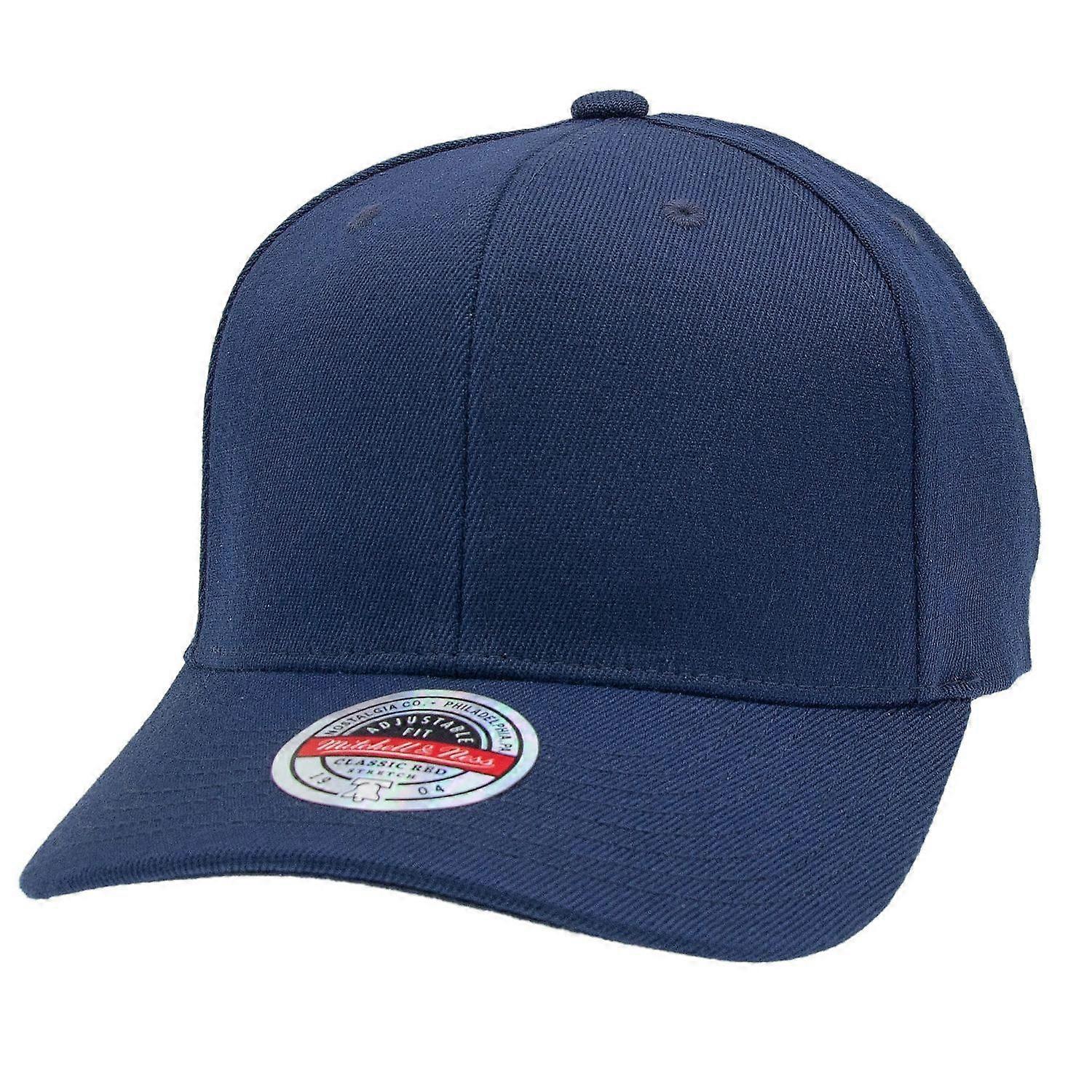 Mitchell & Ness Snapback Stretch Cap CLASSIC BLANK navy