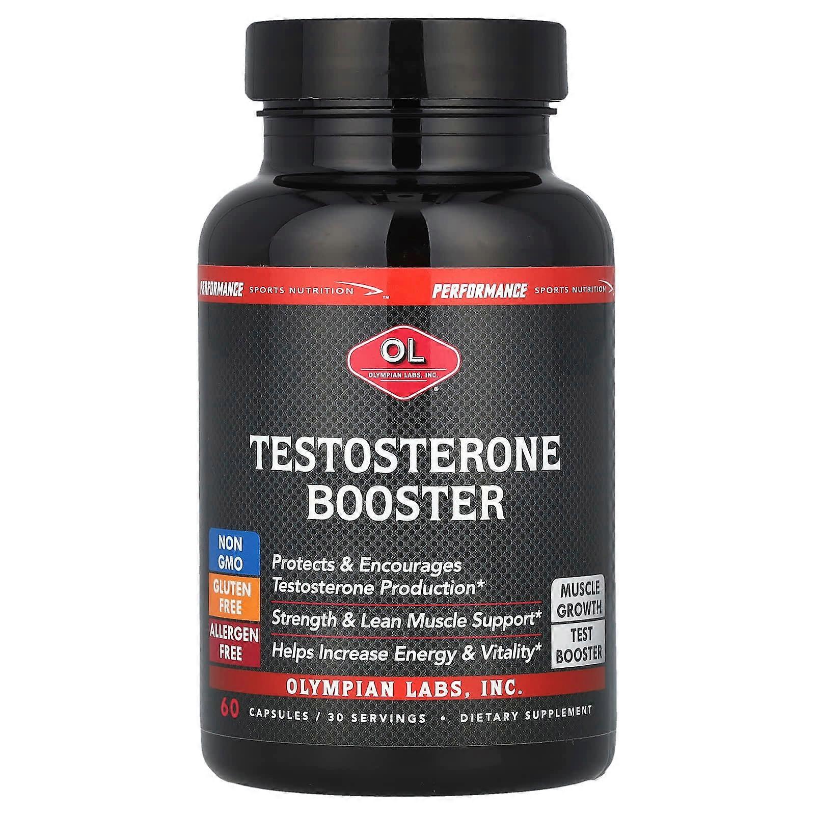 Olympian Labs, booster de testostérone, 60 capsules