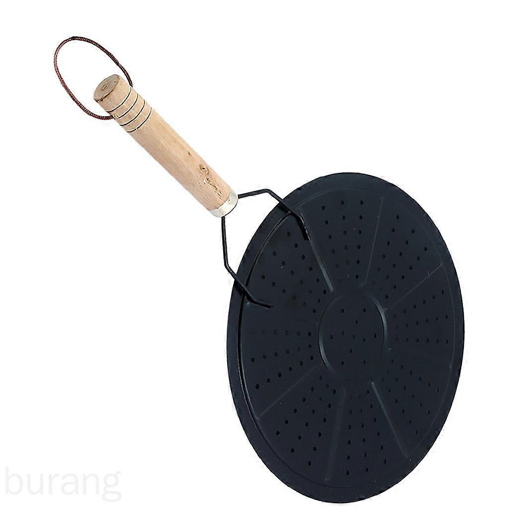 Kitchen utensils, heating diffuser dish, milk/coffee heating diffuser ring, slow cooker ring with wooden handle