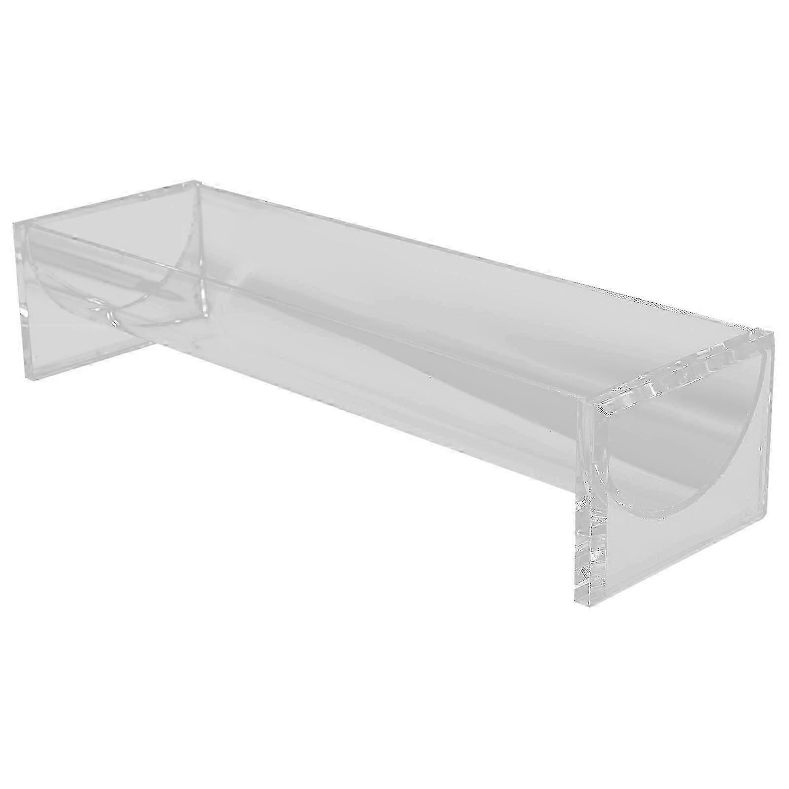 Transparent Acrylic Cookie Tray for Storage Use Sleek Modern Design Easy to Clean Stackable