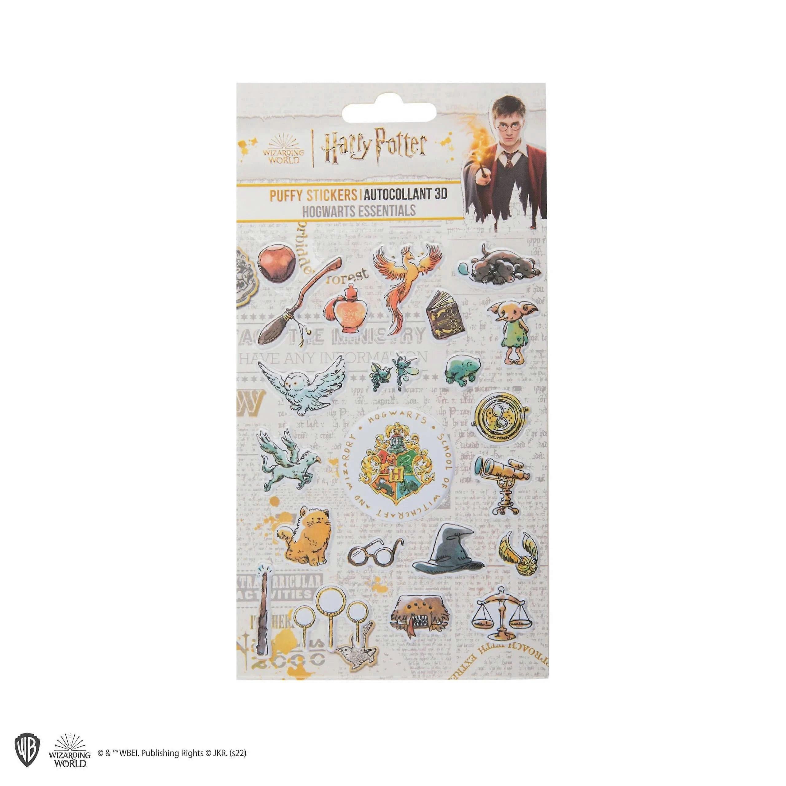 Harry Potter Puffy Sticker - Hogwarts Essentials | Acotis