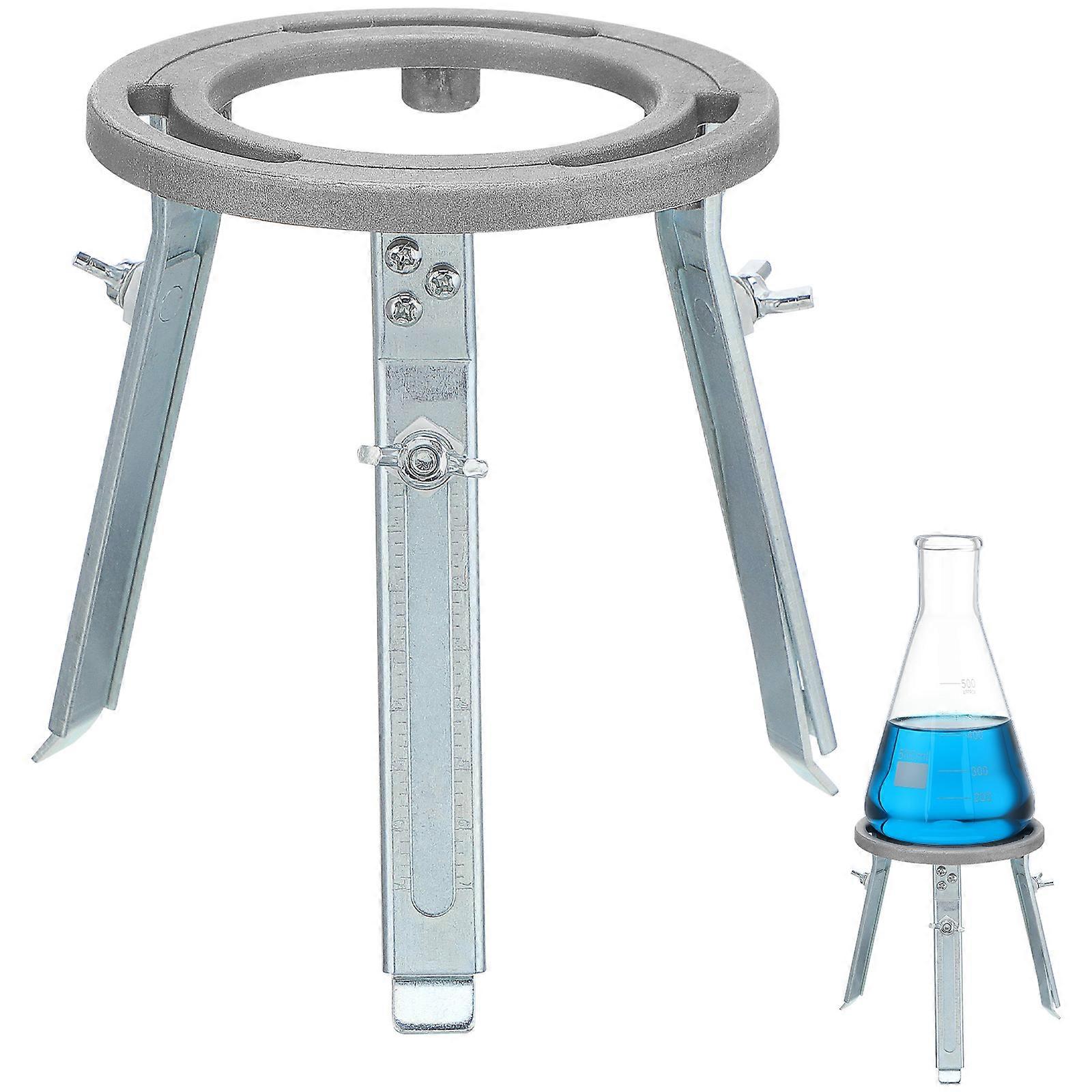 Adjustable Laboratory Tripod Alcohol Lamp Holder Heating Support Stand