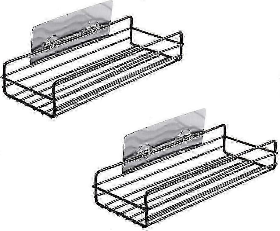 Self-Adhesive Wall Mounted Bathroom Shelf, No Drilling, Solid Kitchen Brackets