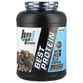 BPI Sports, Meilleure protéine, Formule avancée 100% protéinée, Brownie au chocolat, 2 329 g (5,1 lb)
