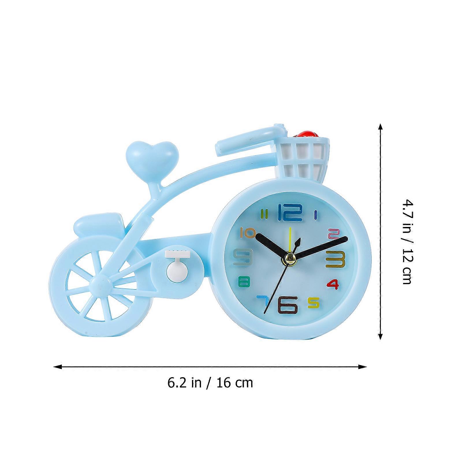 Creative Bicycle Desk Clock Table Clock for Office Decoration 1Pcs