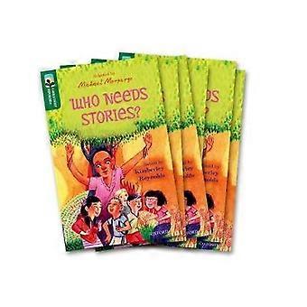 Oxford Reading Tree TreeTops Greatest Stories: Oxford Level 12: Who Needs Stories? Pack 6