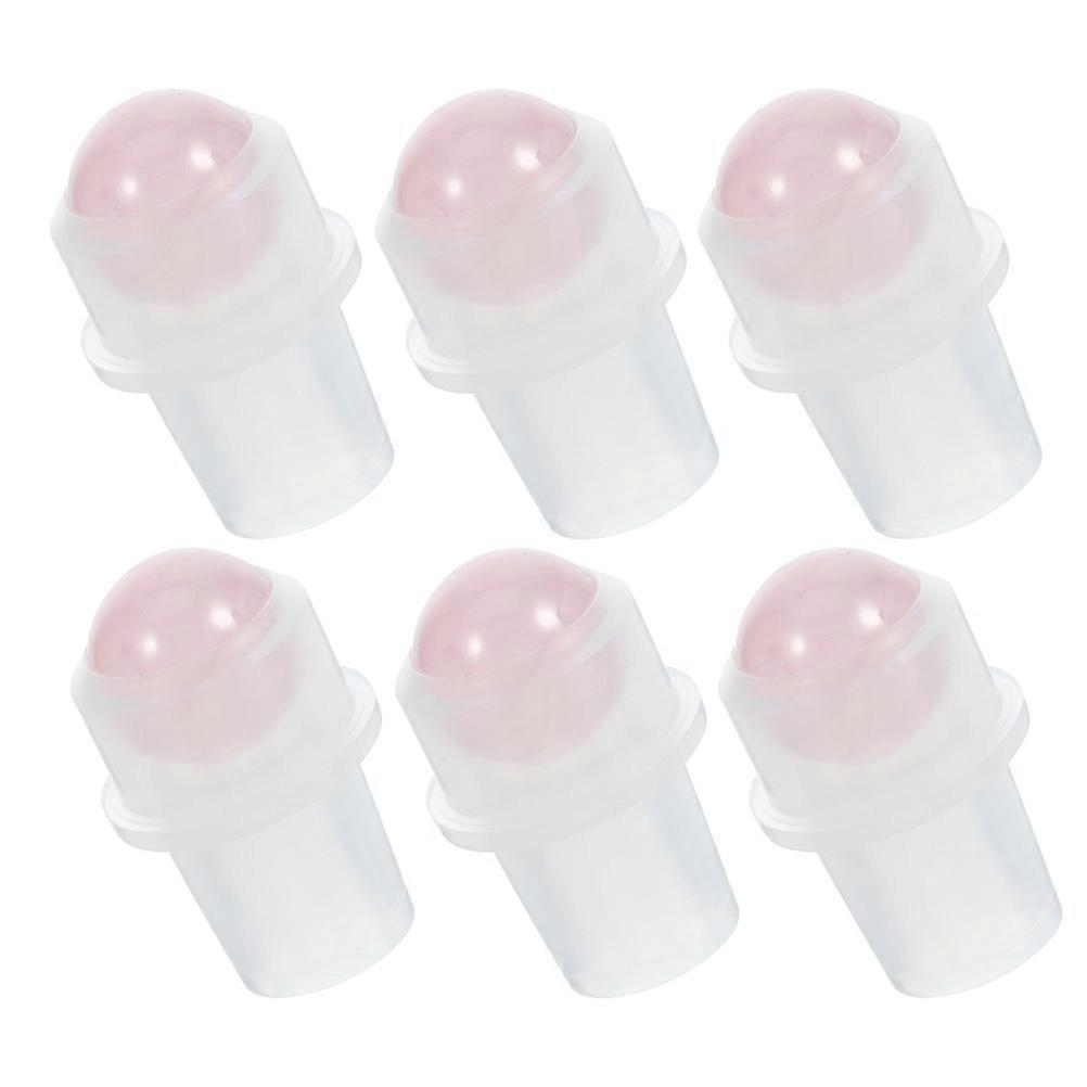12Pcs Pink Essential Oil Bottle Rollers Replacement Small Bottle Rollers
