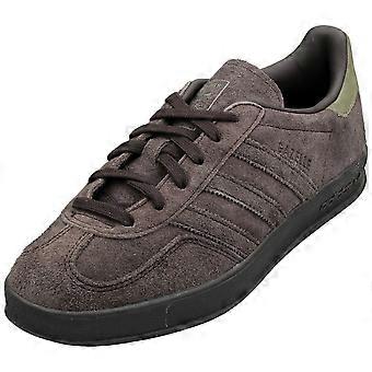 adidas Gazelle Indoor Mens Casual Trainers in Dark Brown