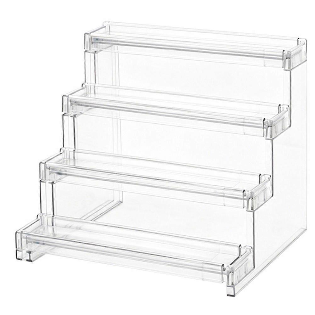 Multi-Functional Display Stand, Display Riser Shelf Tool-Free Assembly Kitchen Cabinet Storage