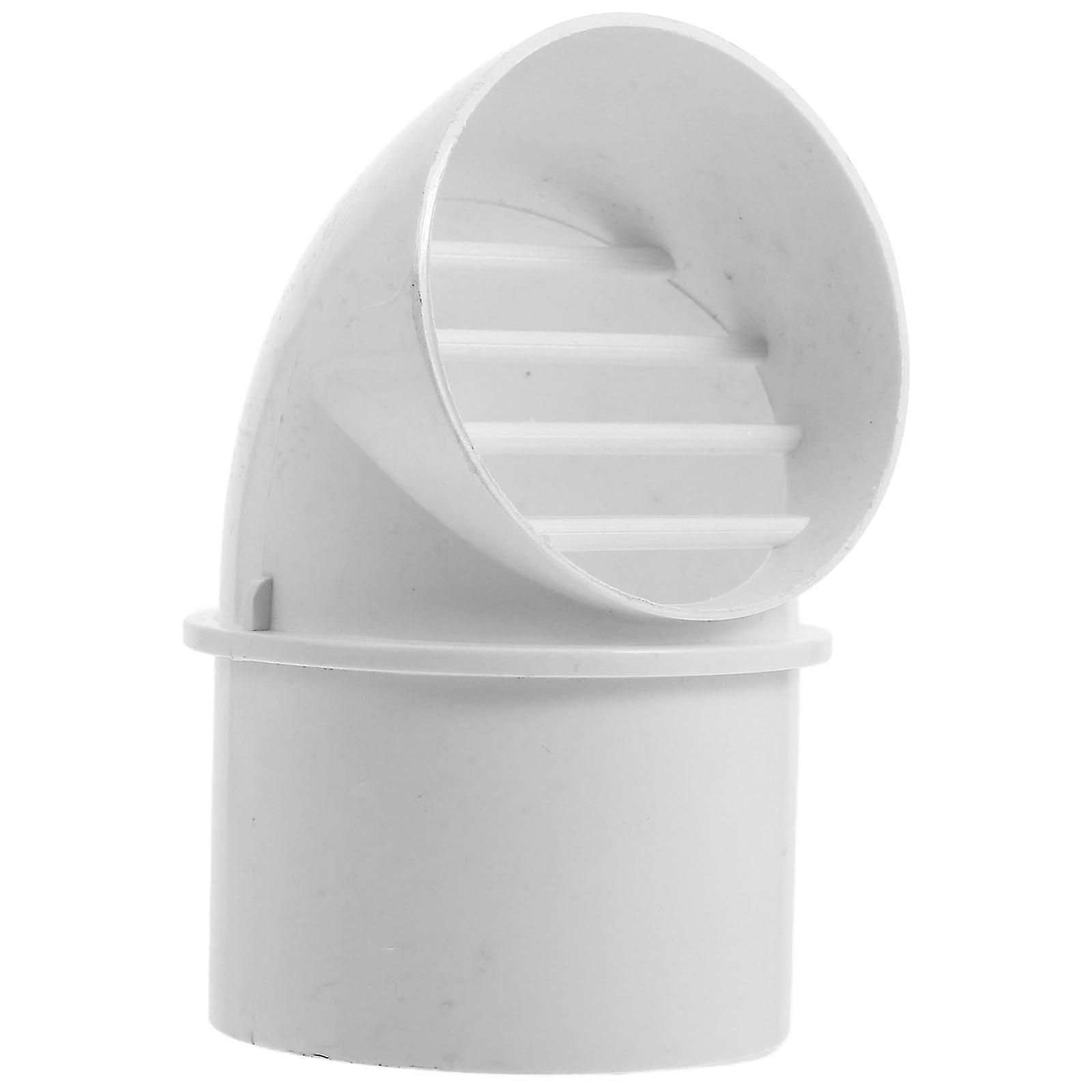 Windproof Ventilation Cover PVC Wall Vent Cap for Protection Kitchen