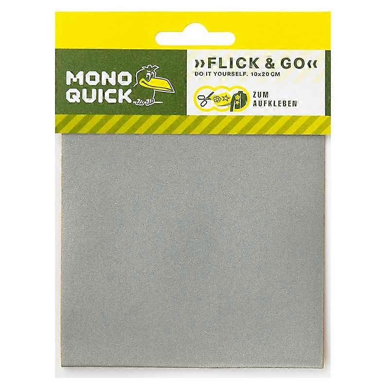 Reflective material, adhesive - patch, iron-on patch, size: 10 x 20 cm