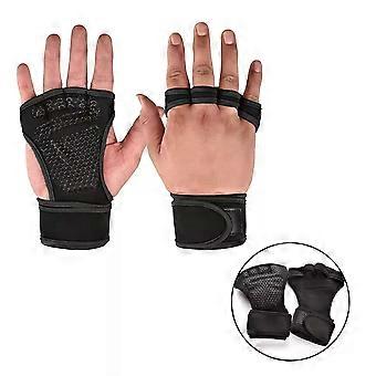 raining Sport Gloves Weightlifting Gloves for Men Women Body Building Gym Half Finger Non-Slip Hand Wrist Palm Protector Gloves