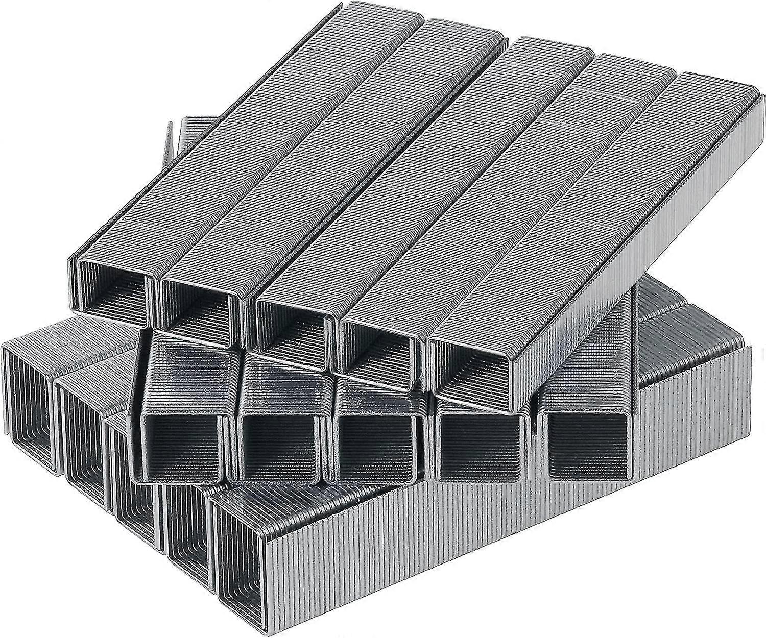 6 boxes, 24/6, 1000 staples per set.