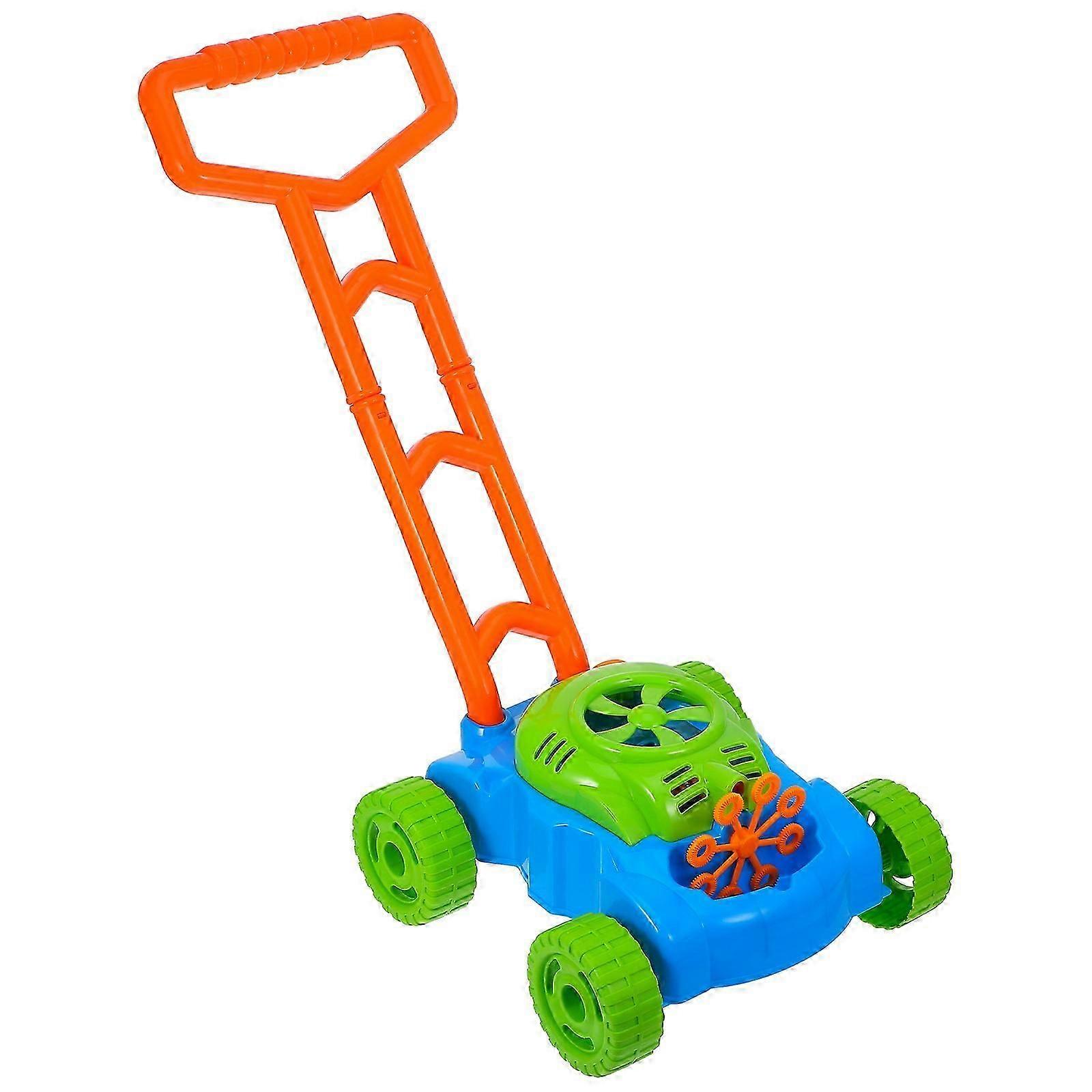 Bubble Machine Cart Shape Bubble Making Machine for Kids Playing 1Set