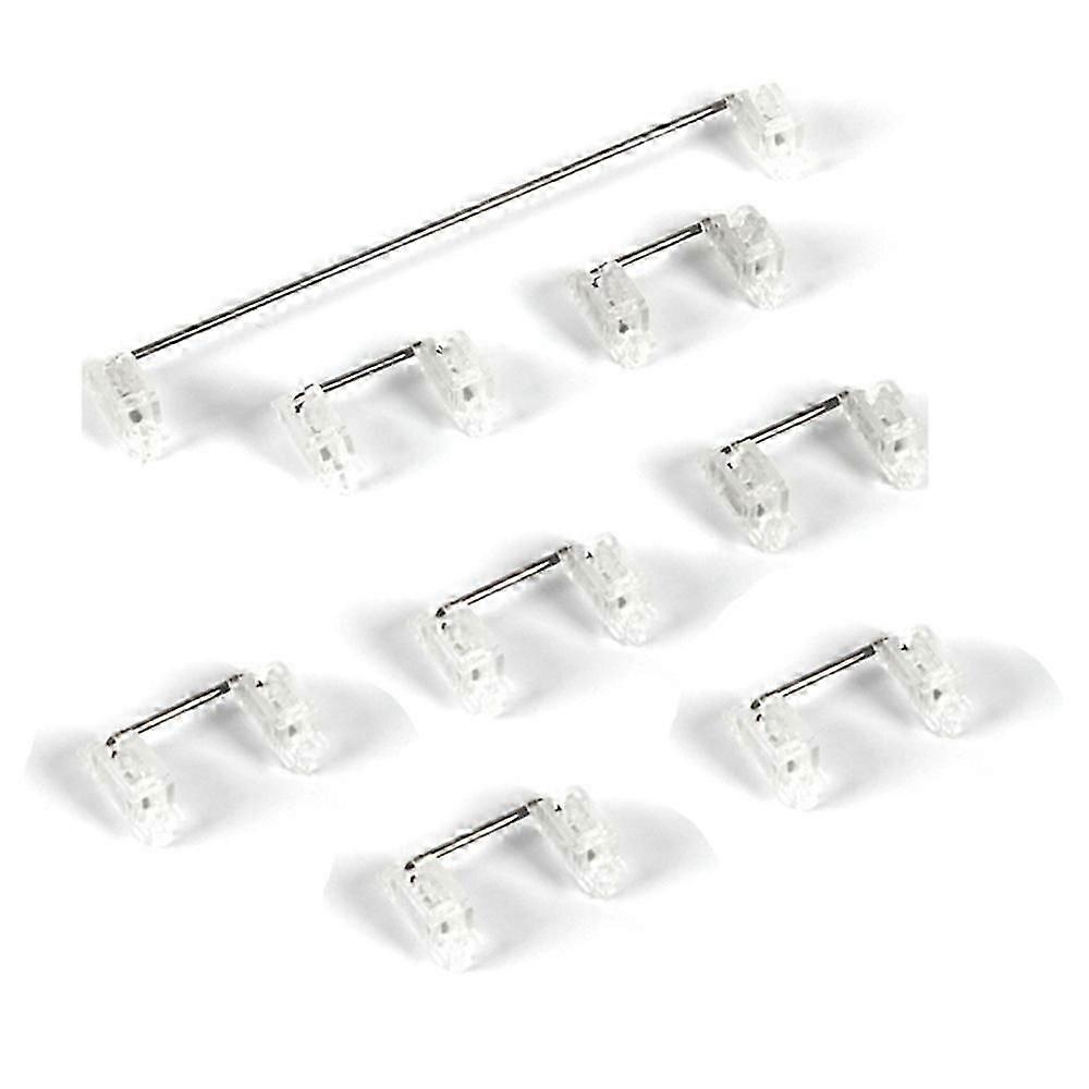 Mechanical Keyboard Cherry Mx Switch Pcb Mounted Cherry Stabilizer Clear Transparent Case 6.25U Mod