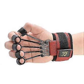 Finger Gripper Strength Trainer Extensor Exerciser Vinger Flexie Extension Training Device Met Weerstandsband