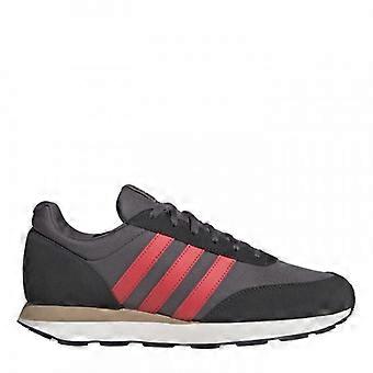Adidas Mens Run 60s 3.0 Stripes Leather Trainers