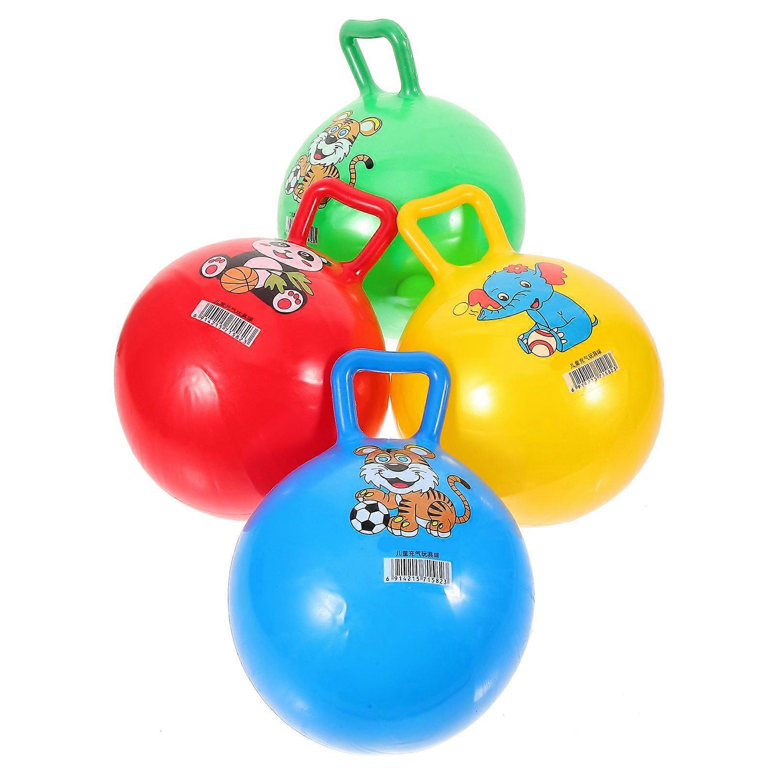 4Pcs Jumping Bouncing Ball for Fitness Exercise Set