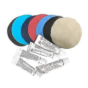 PVC-Kleber, 10 Stück, kompatibel mit Luftmatratzen, Luftbetten, Booten und Sofas, Reparaturset, Flicken