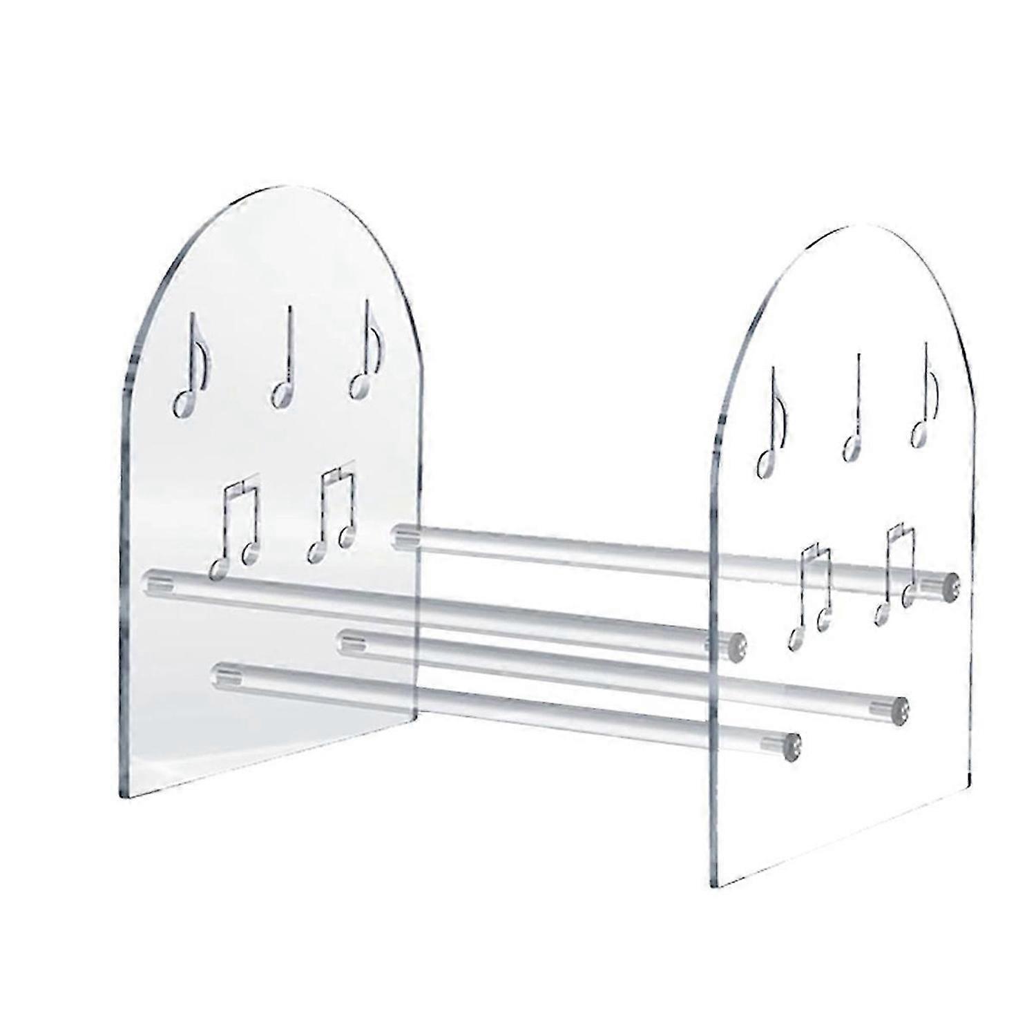 Acrylic Display Shelf for CD Records Multi-function Organizer Rack