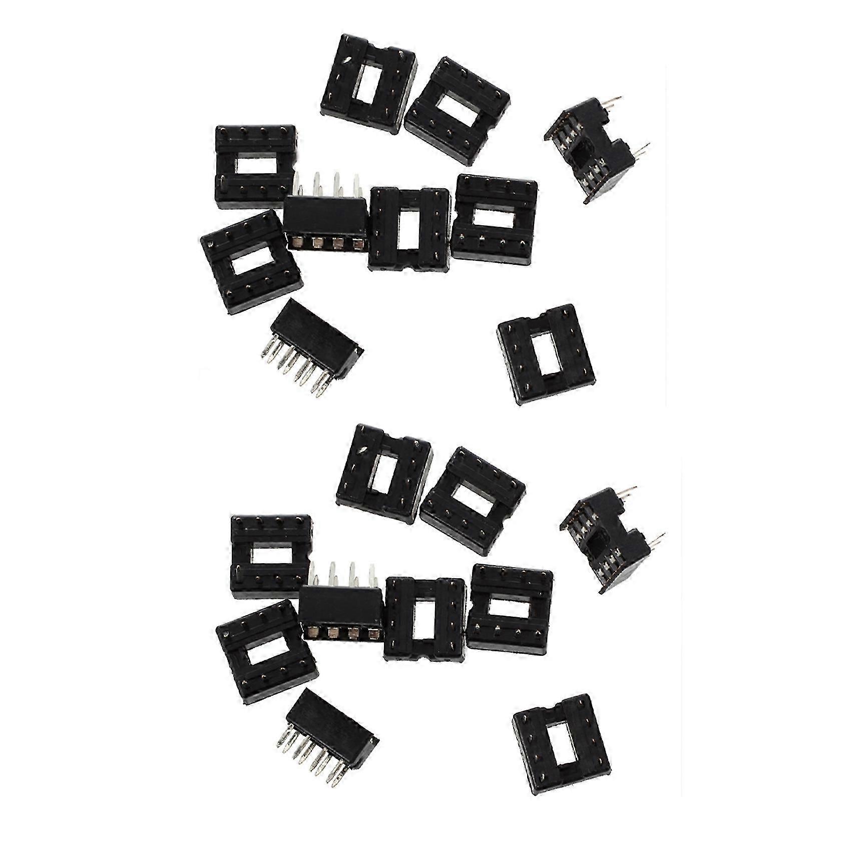 20 x 8 Pin DIP IC Sockets Adaptor Solder Type Socket