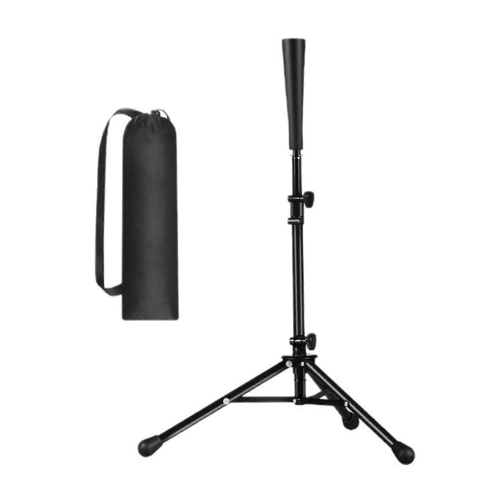 Batting Tee with Tripod Base Lightweight Adjustable Batting Tee Foldable