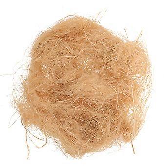 Matériau de nidification pour oiseaux en raphia, pour usage intérieur - 1 sachet - Fournitures naturelles pour la fabrication de nids.