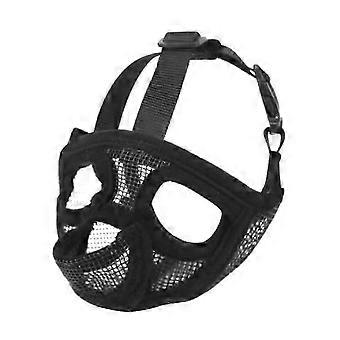 Adjustable Breathable Mesh Muzzles, Short Snout Pet Muzzles for French Bulldog Pug Small Brachycephalic Breeds