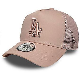 New Era A-Frame Trucker Cap OUTLINE Los Angeles Dodgers rosa