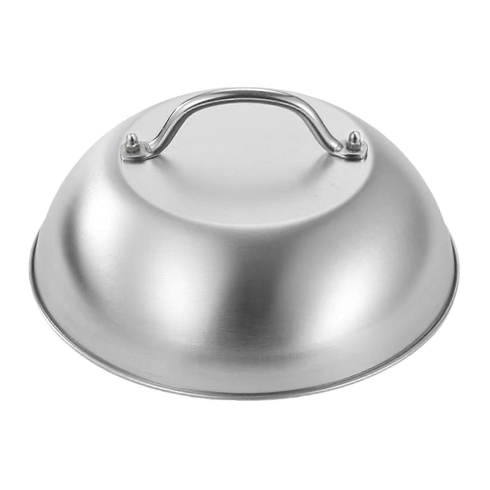 Stainless Griddle Dome Lid, Heat Concentration Even Cooking