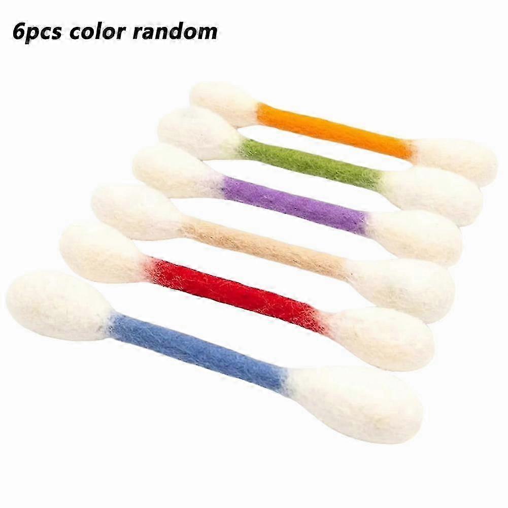 6 Pcs Plush Dental Chew Bones