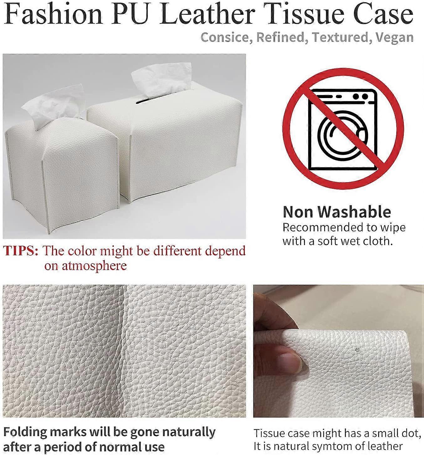 Stylish Minimalist Square Tissue Organizer