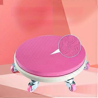 Six-Wheel Abdominal Roller, Silent Core Sliding Disc, Home Fitness Equipment for Ab Muscle Training