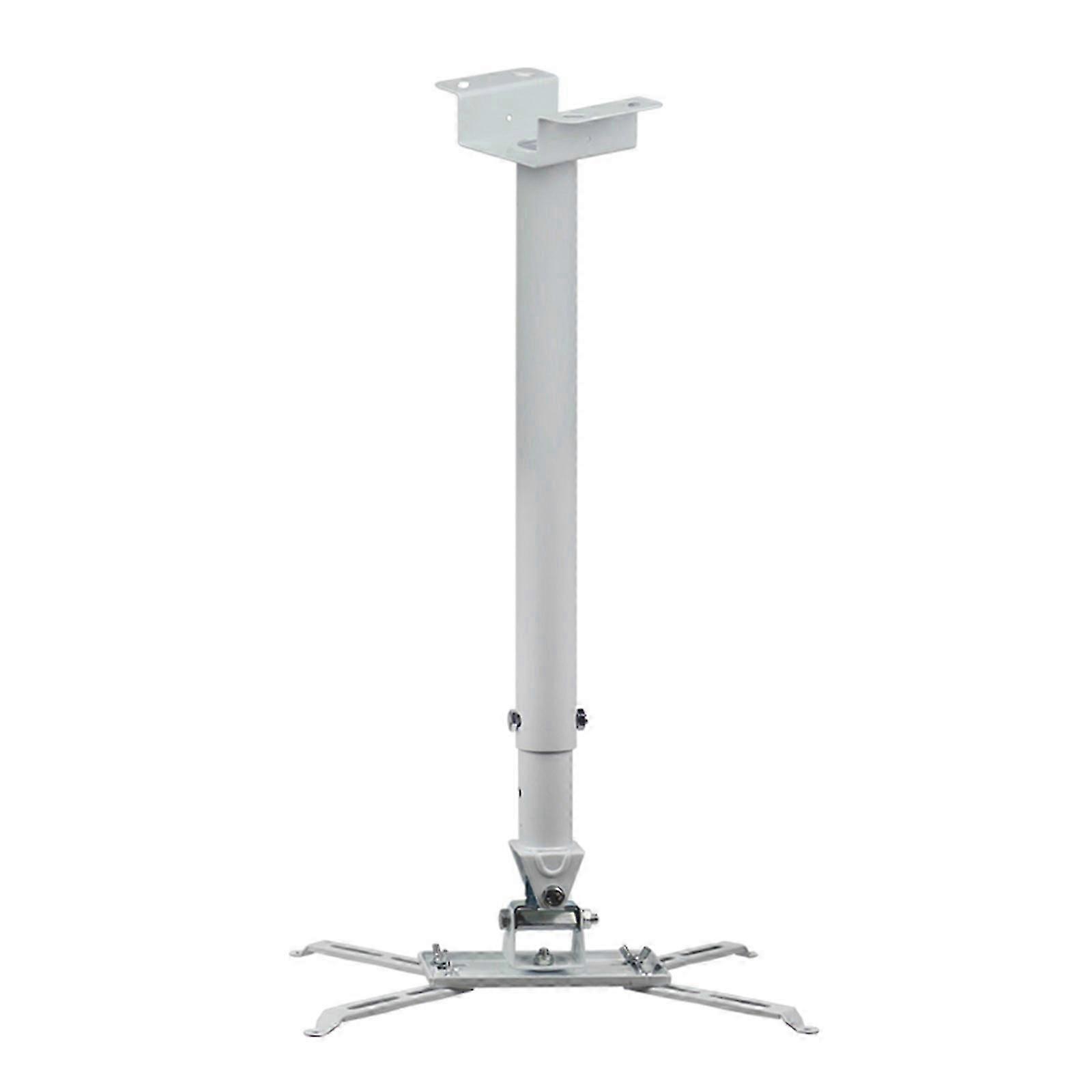 Ceiling Projector Mount Bracket with Full Motion Capability and Adjustable Height compatible with Home and Office Projectors