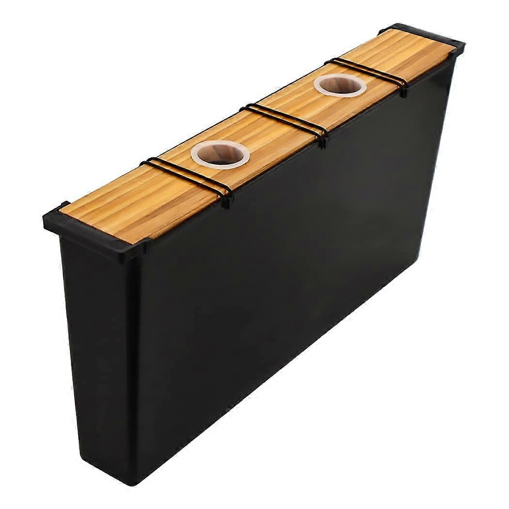 Deep Hive Frame Feeder for Bees, Durable Plastic Beehive Feeder with Easy Liquid Refilling