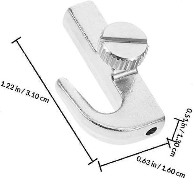 Rail Hanging System Hooks 2pcs Stainless Steel Adjustable
