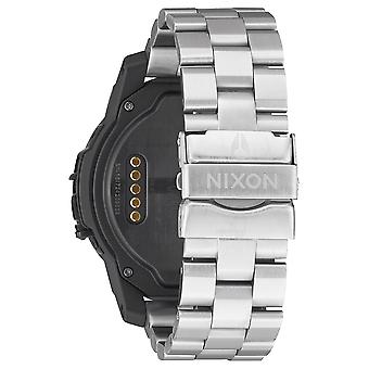 Nixon la mission automatique montre analogique pour hommes avec A1216130 bracelet en acier inoxydable