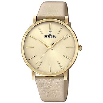 Festina Watches Quartz Analog Woman Watch with Cowhide Bracelet F20372/2