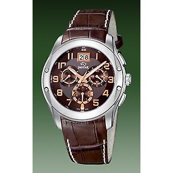 Jaguar j615/f kvarts analog man klocka med J615/f cowskin armband