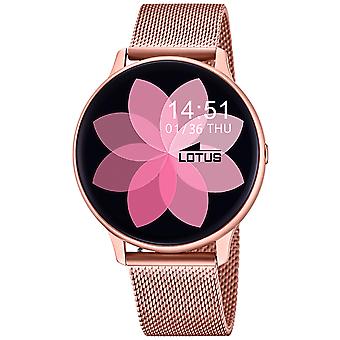 Lotus smartime 50015/1 Quartz Digital Woman Watch with Stainless Steel Bracelet 50015/1
