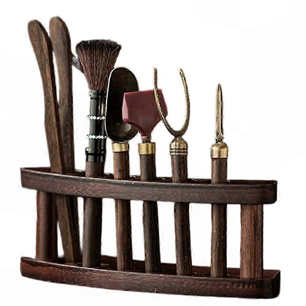 National Style Pattern Solid Wood Tea Set Accessories PDQ