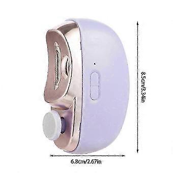 2-in-1 elektrische nageltrimmer