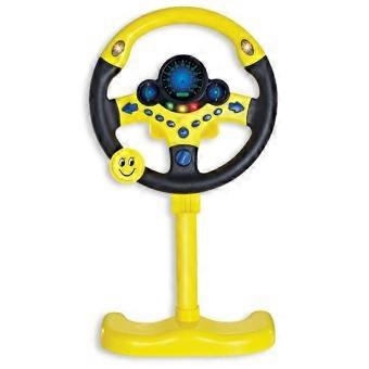 Portable Simulated Driving Steering Wheel Simulation Toy Children'S Educational Sounding Toy Small Steering Wheel Toy_qtz