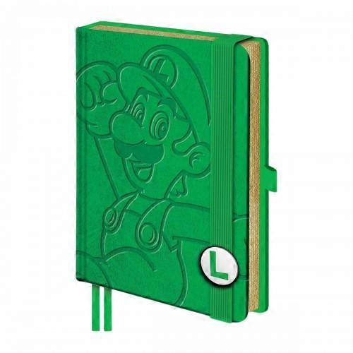 Super Mario Luigi A5 Notebook