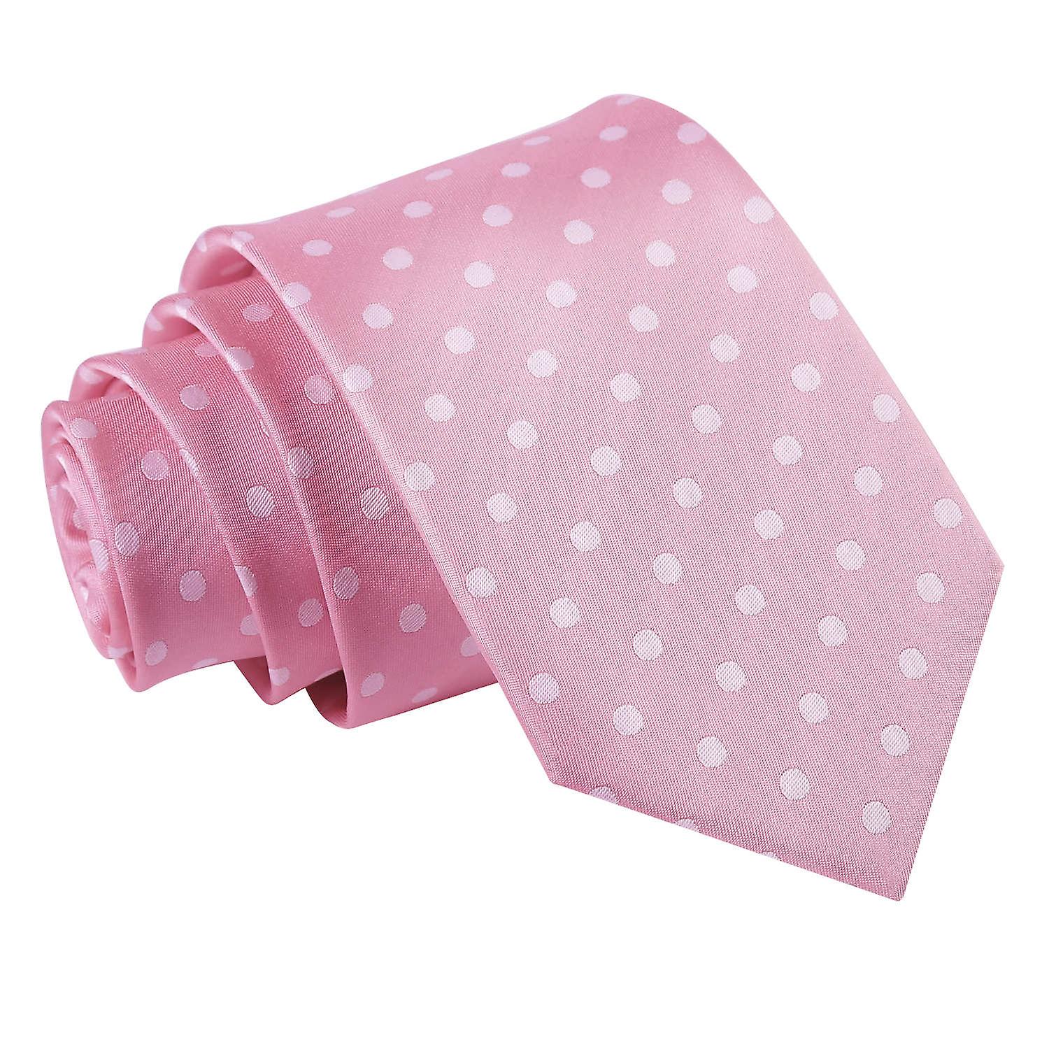 Krawat Pink Polka Dot Classic Slim