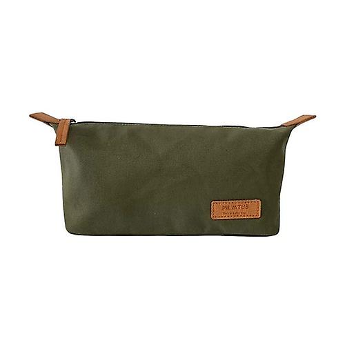 Green portable toiletry bag 1 unit (Green)