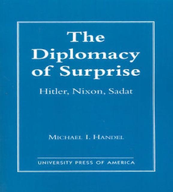 The Diplomacy Of Surprise by Michael I. Handel Paperback Book