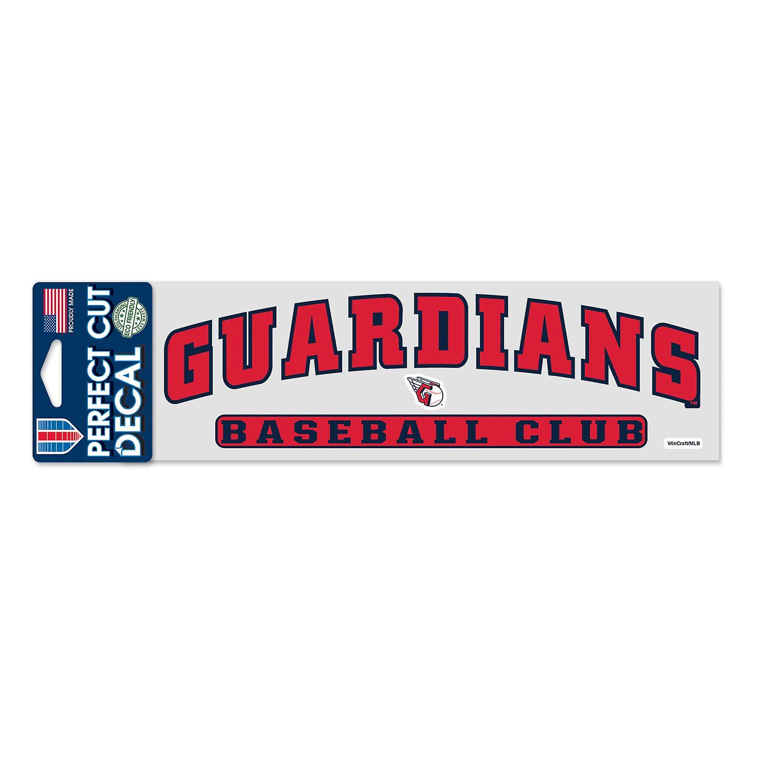 MLB Perfect Cut Αυτοκόλλητο 8x25cm Cleveland Guardians