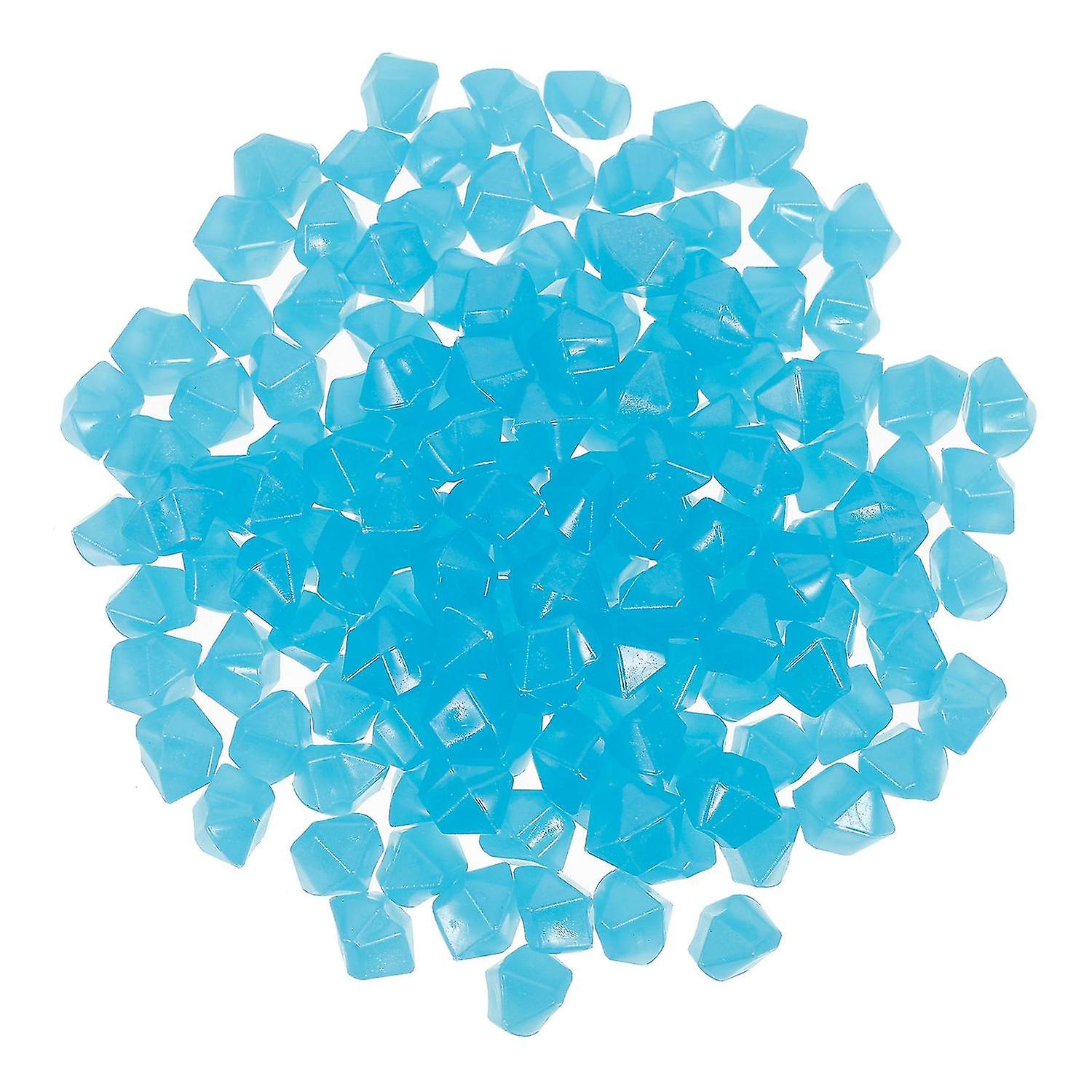 400pcs Aquarium Pebbles Garden Pebbles Glow In The Dark Pebbles